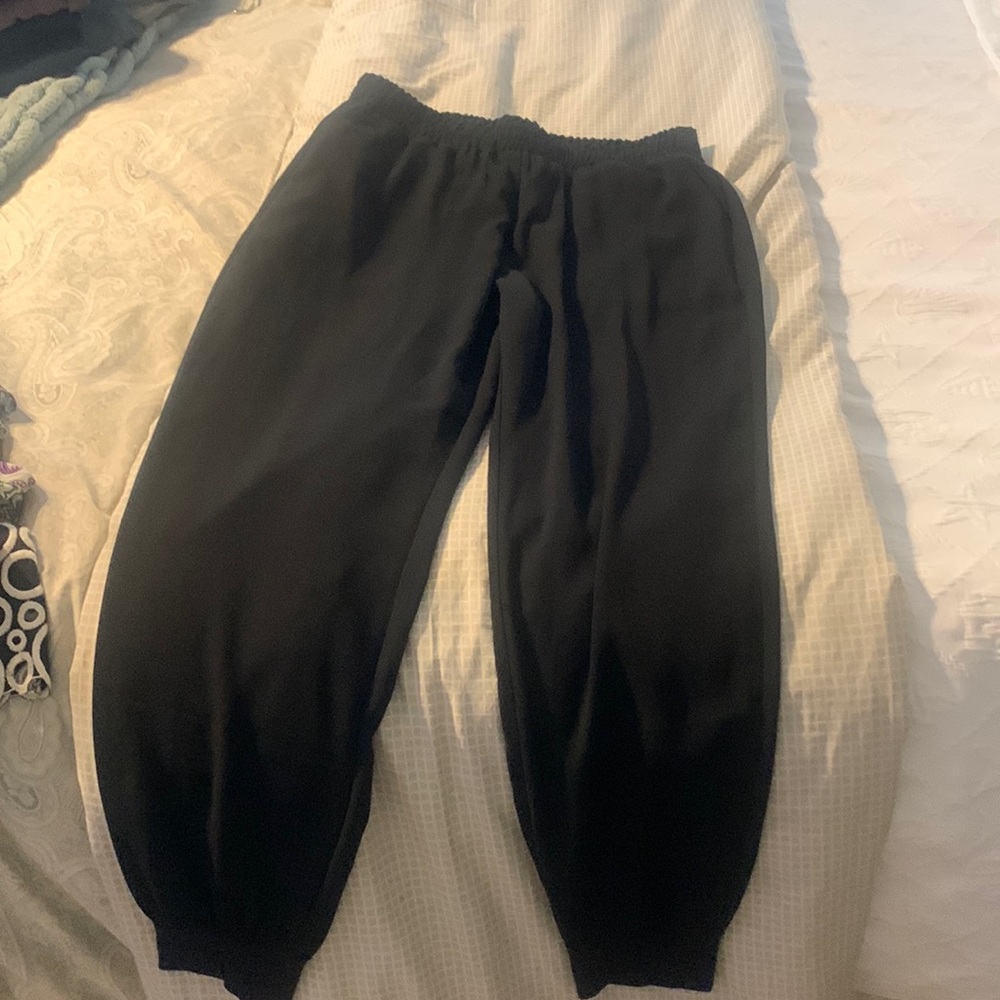 sanctuary black joggers - never worn